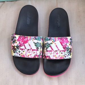 Adidas Adilette SC+ Women's Floral Slide Sandals